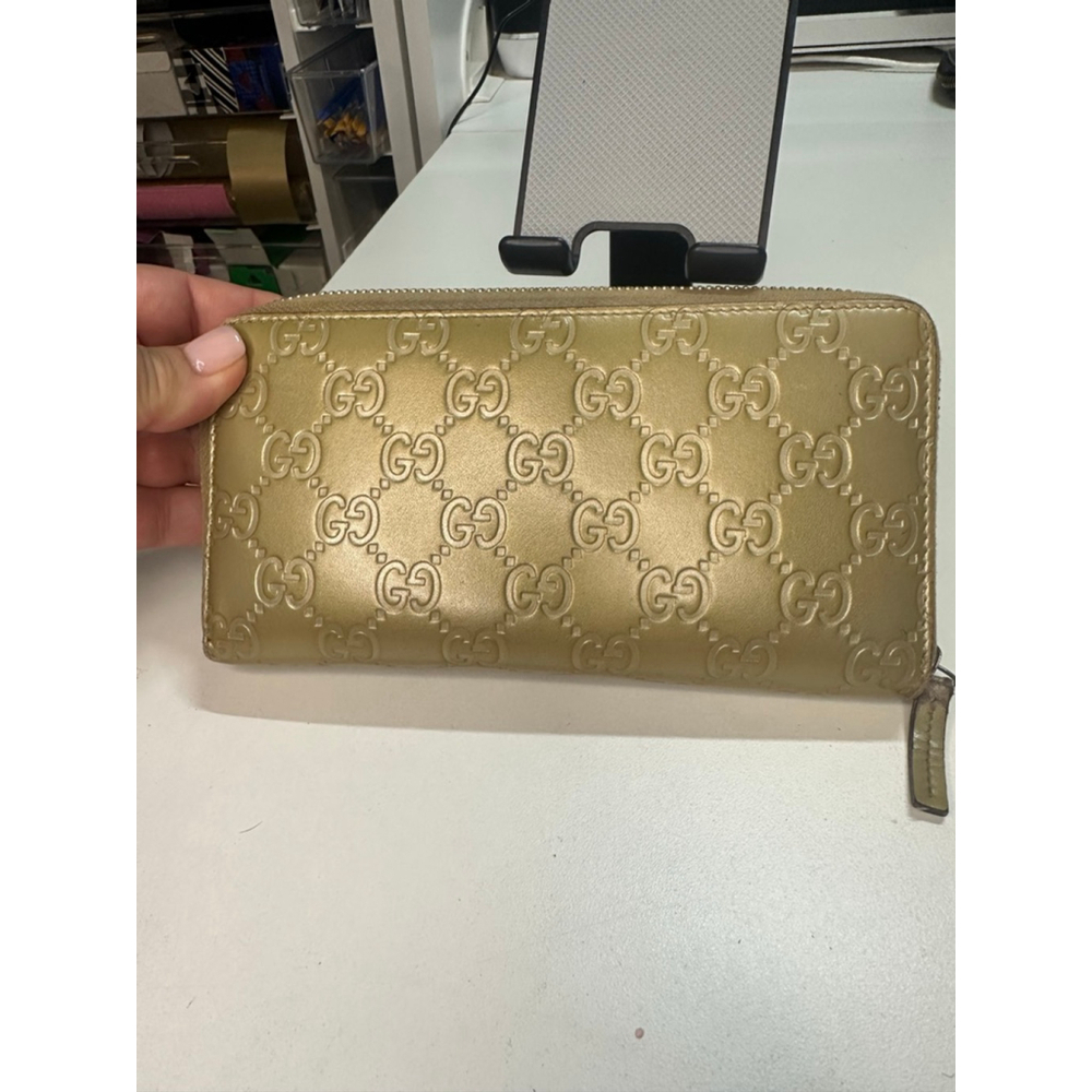 Women's Gucci Wallet Gold - Picture 5 of 12